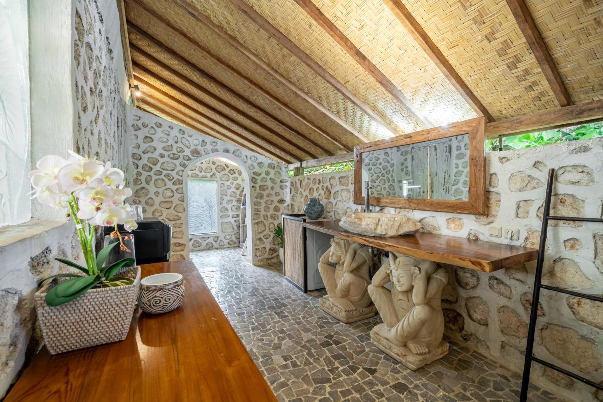 Balangan Beach Villa Idaman Bungalows Jimbaran Exteriör bild