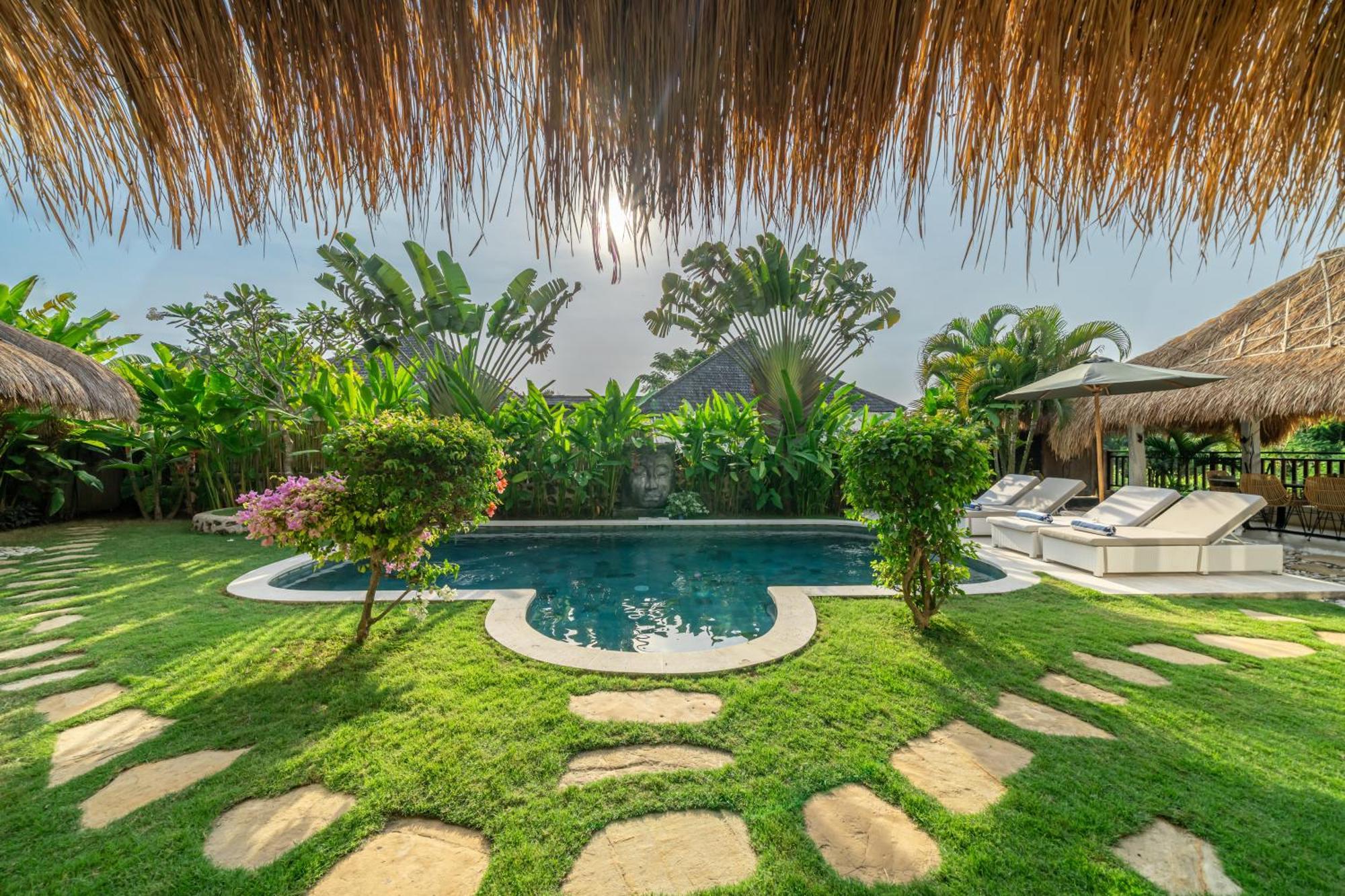 Balangan Beach Villa Idaman Bungalows Jimbaran Exteriör bild