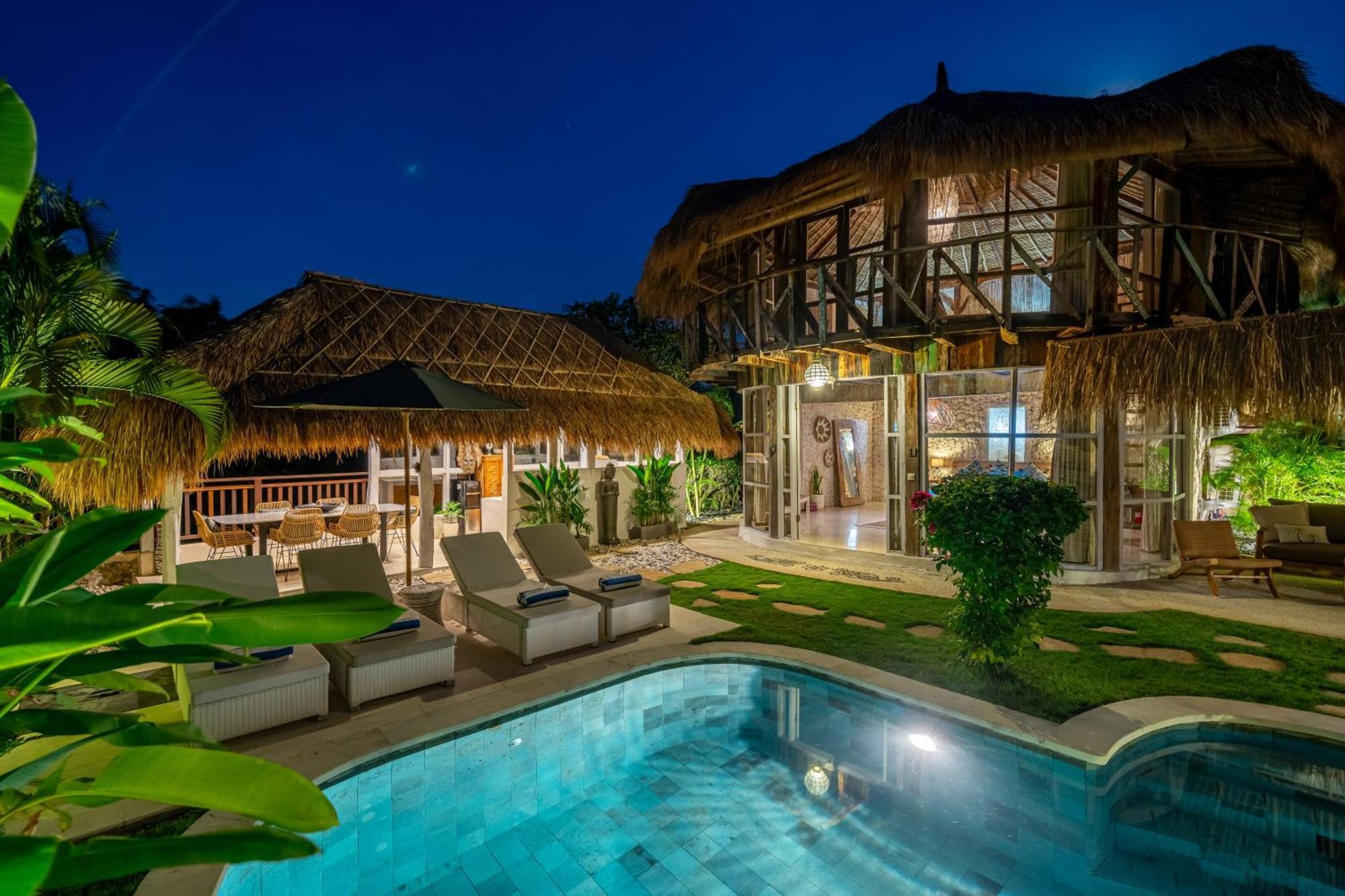 Balangan Beach Villa Idaman Bungalows Jimbaran Exteriör bild