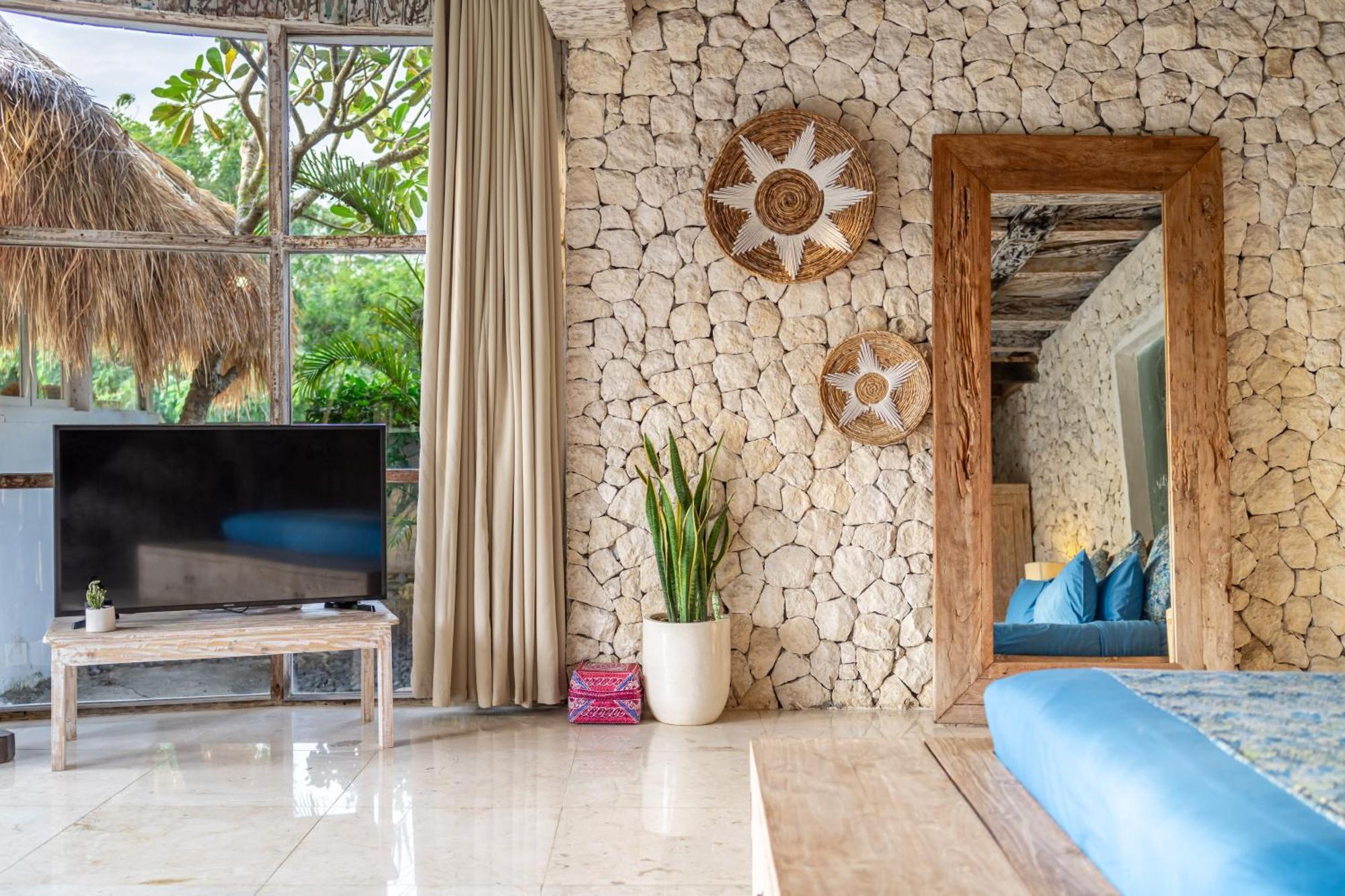 Balangan Beach Villa Idaman Bungalows Jimbaran Exteriör bild
