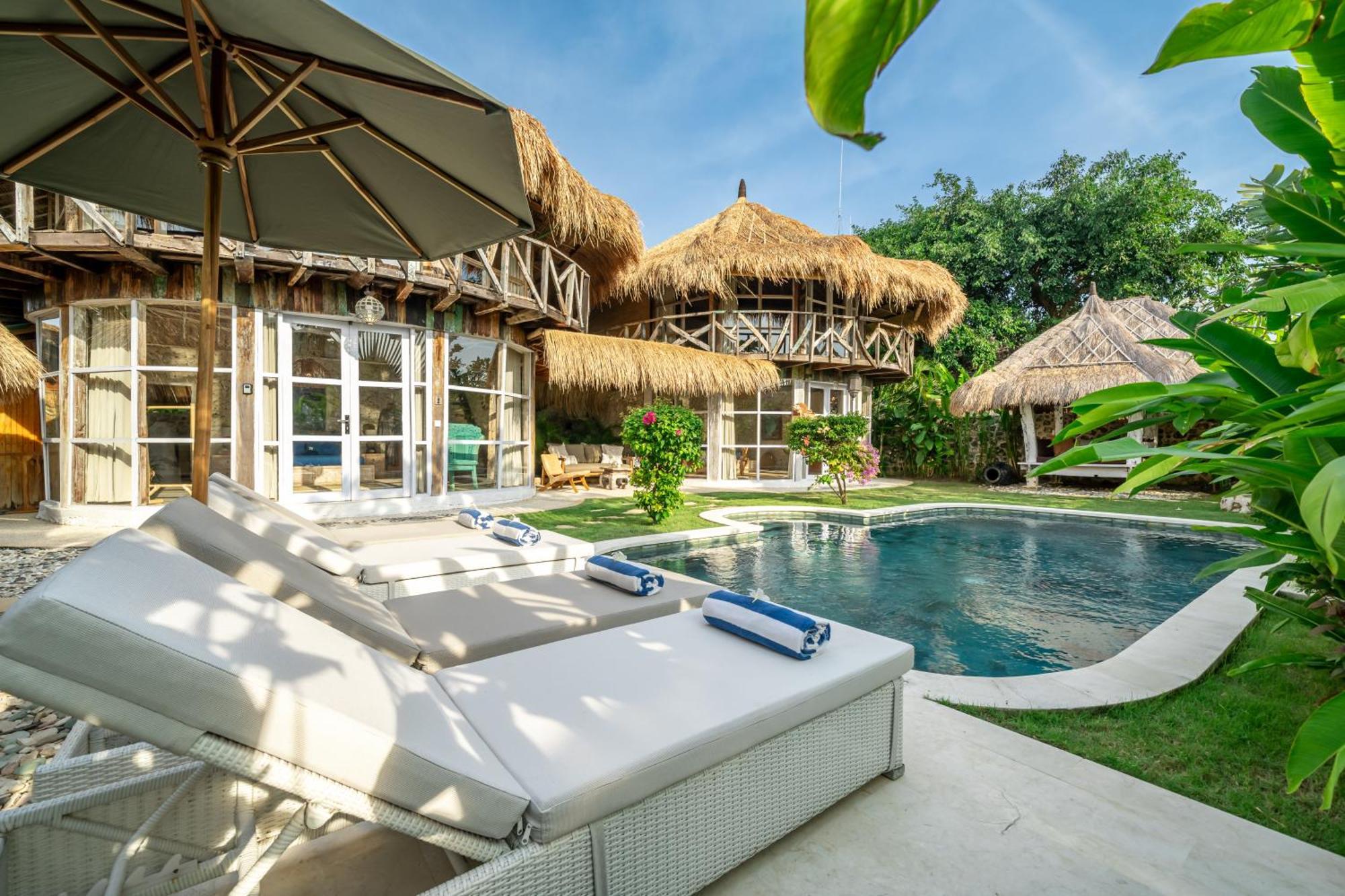 Balangan Beach Villa Idaman Bungalows Jimbaran Exteriör bild