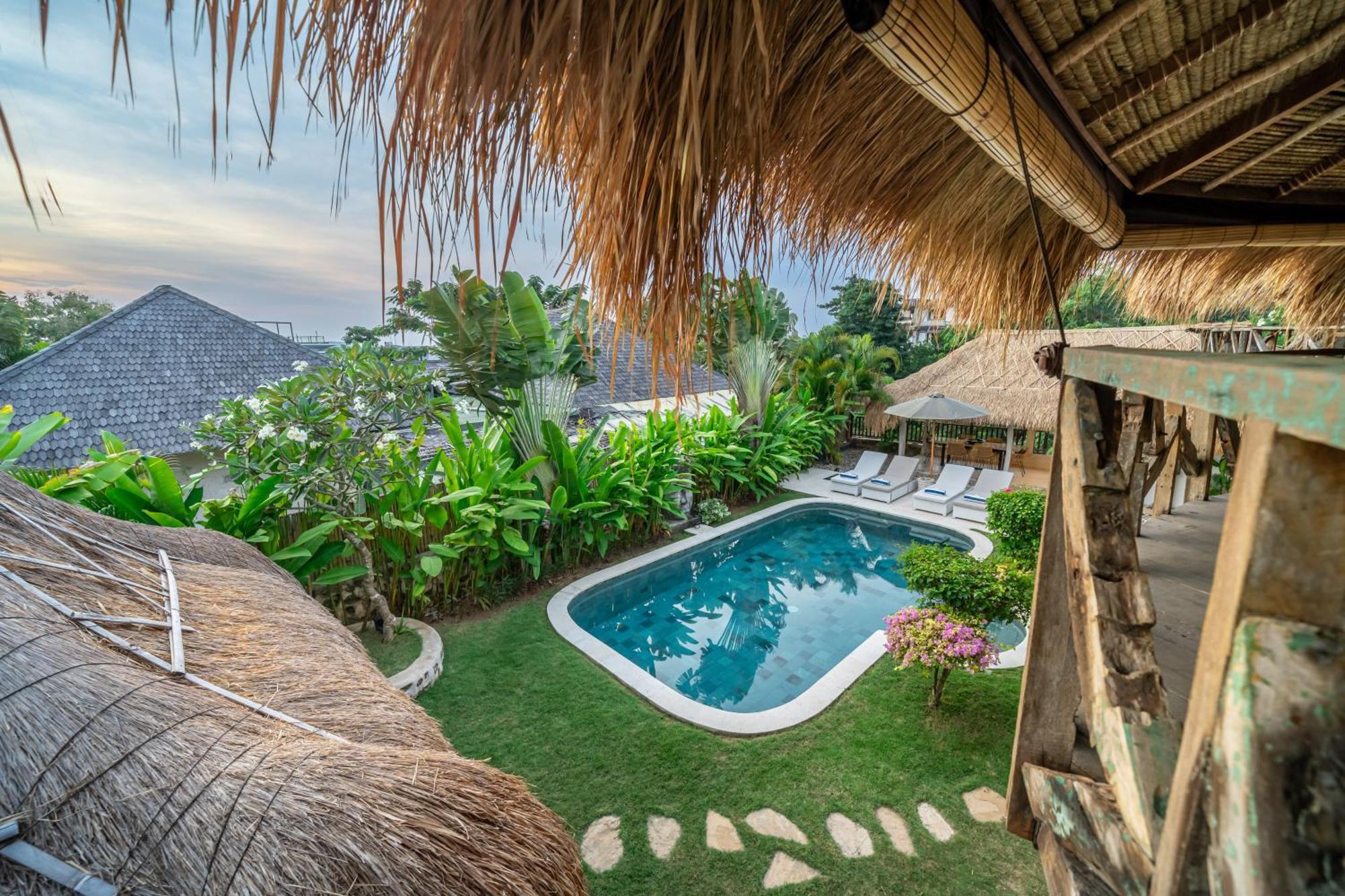 Balangan Beach Villa Idaman Bungalows Jimbaran Exteriör bild