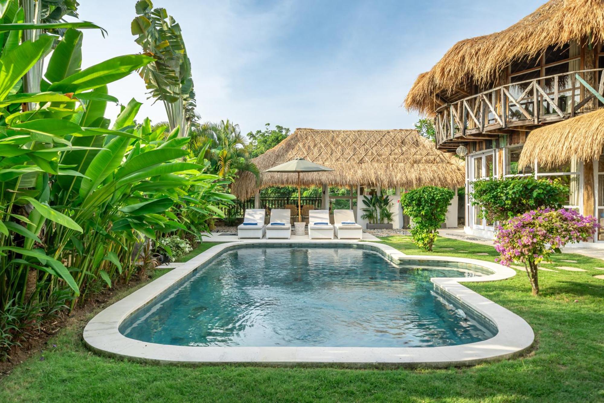 Balangan Beach Villa Idaman Bungalows Jimbaran Exteriör bild