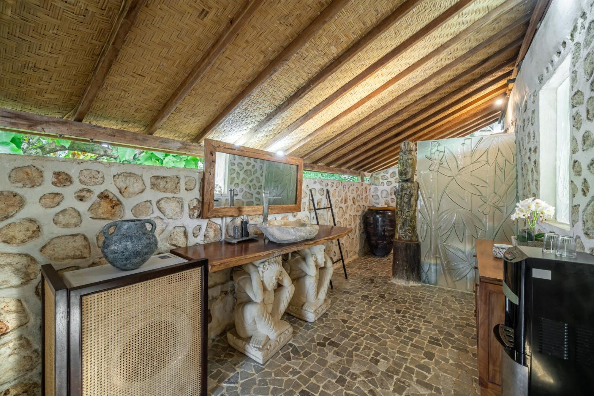 Balangan Beach Villa Idaman Bungalows Jimbaran Exteriör bild