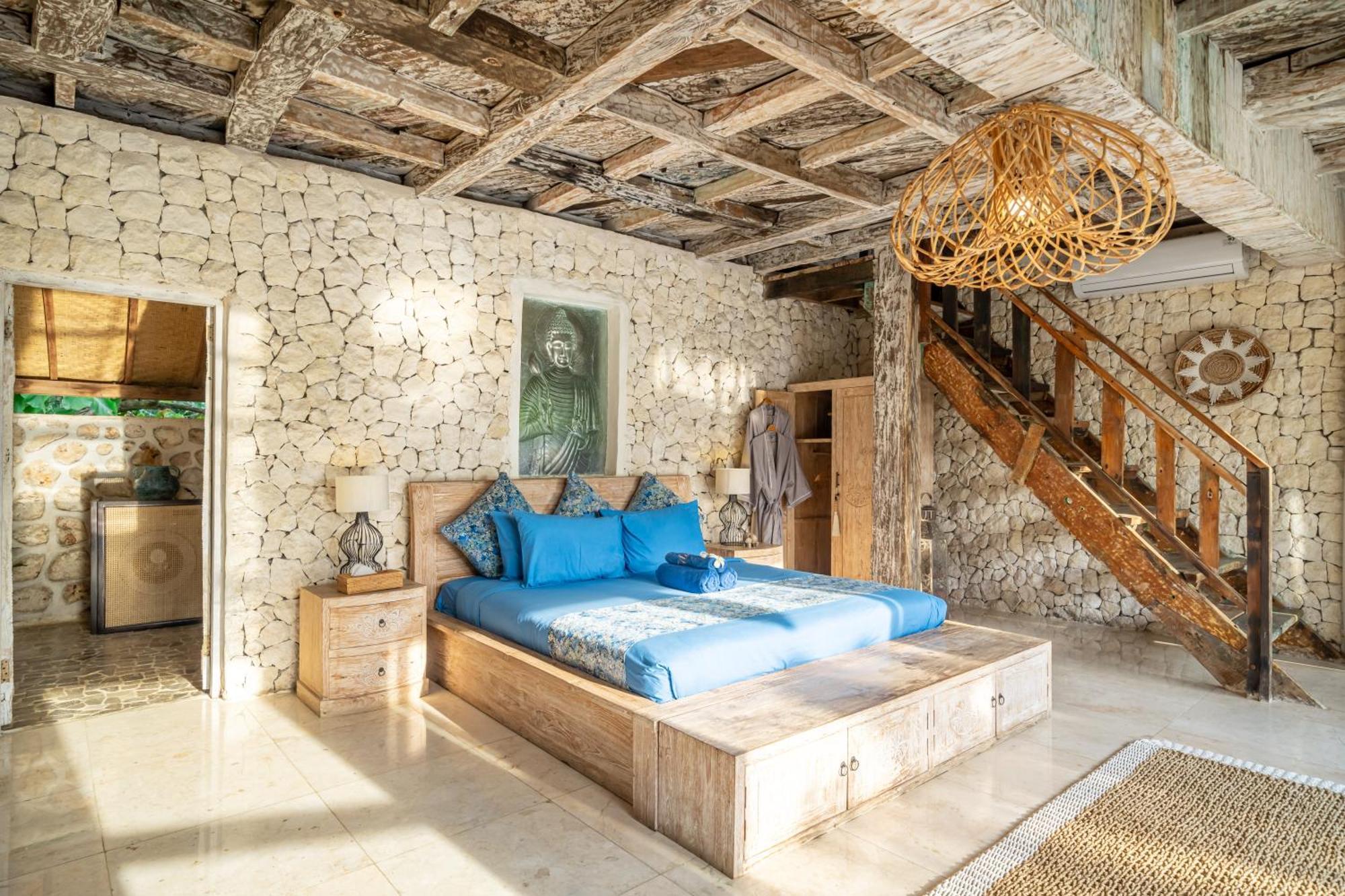 Balangan Beach Villa Idaman Bungalows Jimbaran Exteriör bild