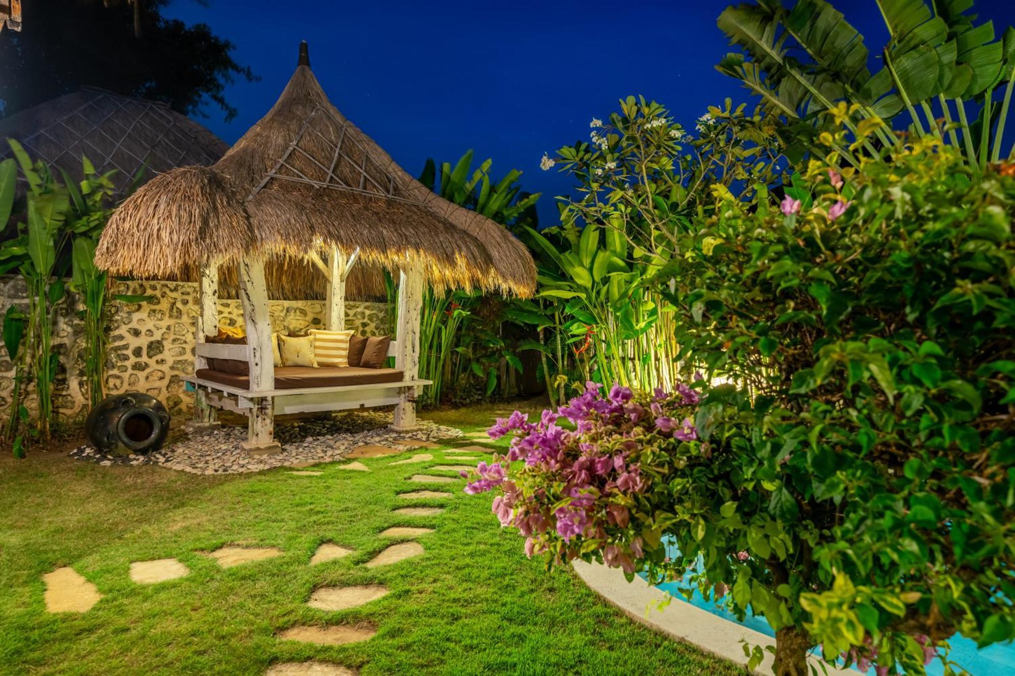Balangan Beach Villa Idaman Bungalows Jimbaran Exteriör bild